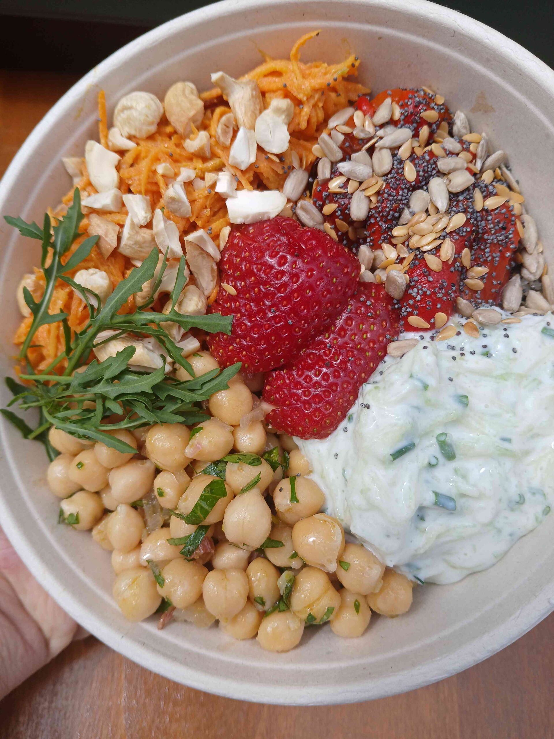 bowl sucré salé vegan à emporter mulhouse
