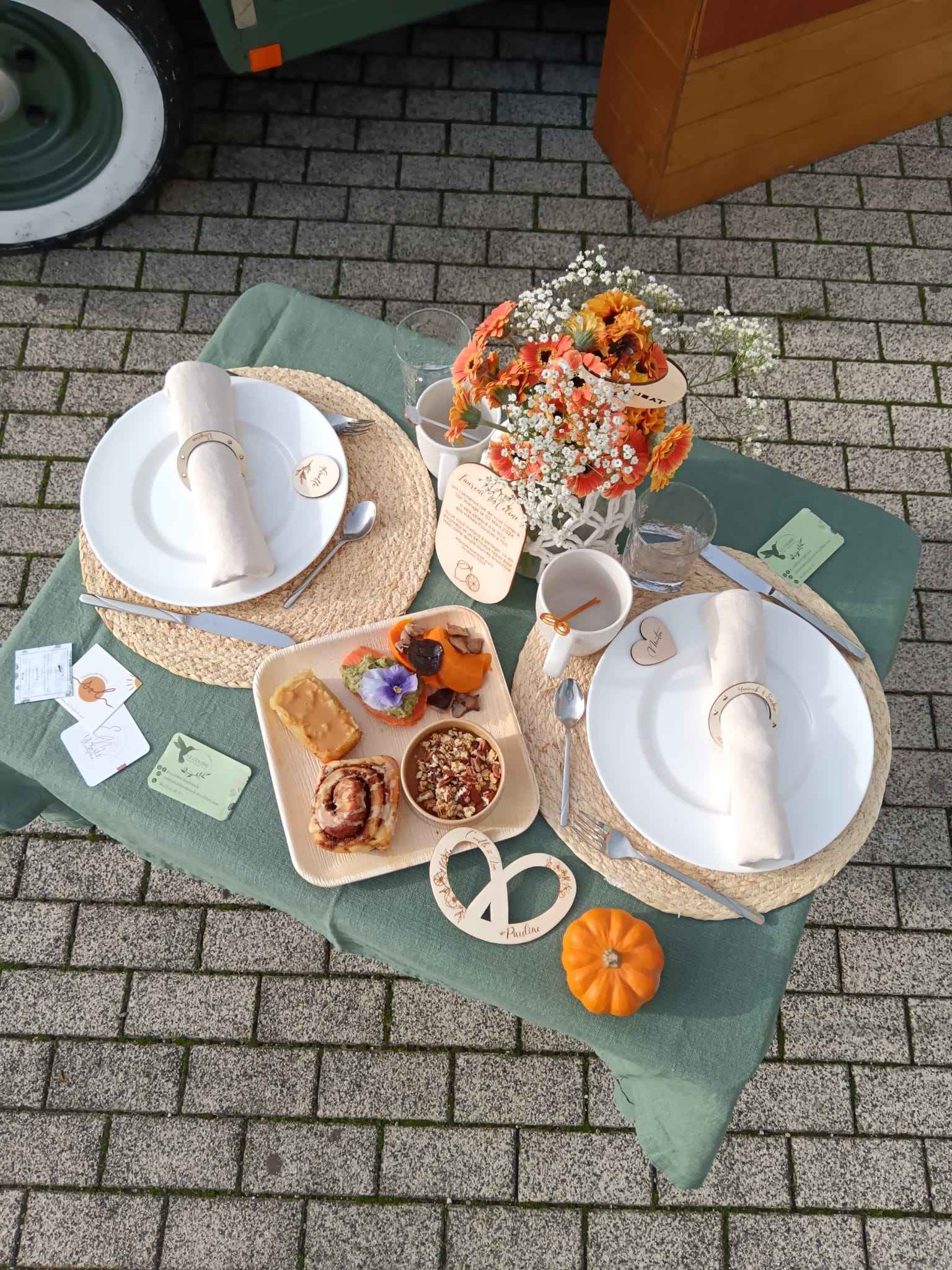 brunch vegetal vegan à domicile mulhouse